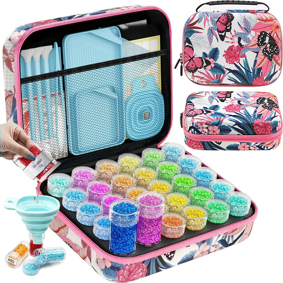Small Size 30 Containers Diamond Painting Storage Case - ARTDOT