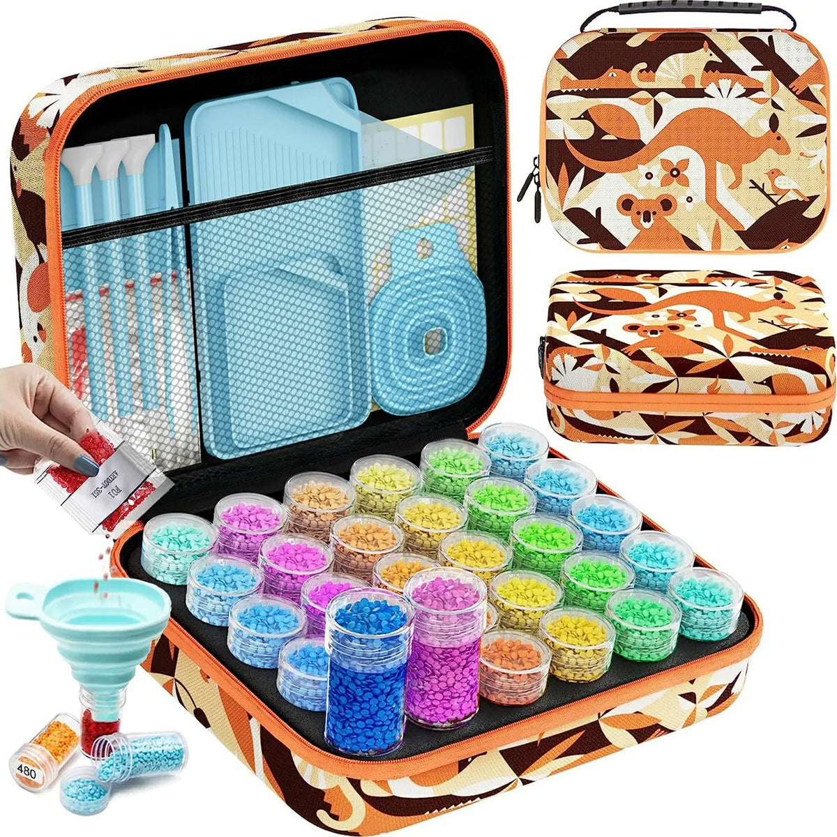 Small Size 30 Containers Diamond Painting Storage Case - ARTDOT