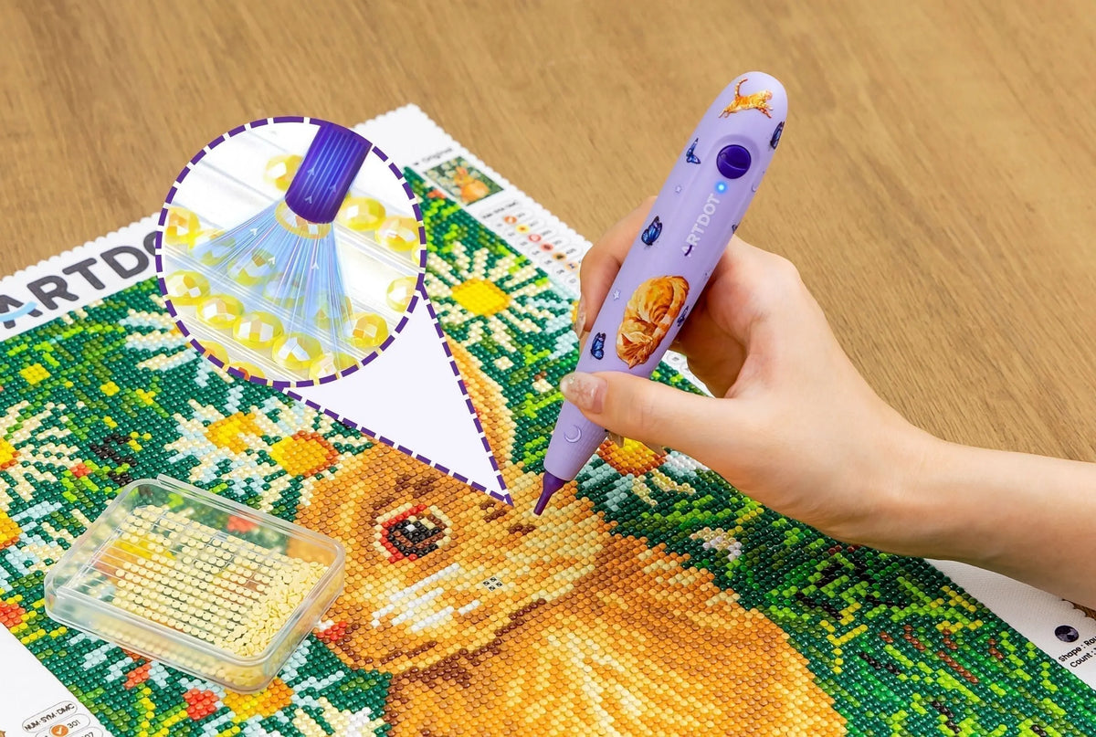 Stop the Hand Cramps: Is This Electric Diamond Painting Pen the Ultimate Diamond Art Tool? | Artdot ARTDOT