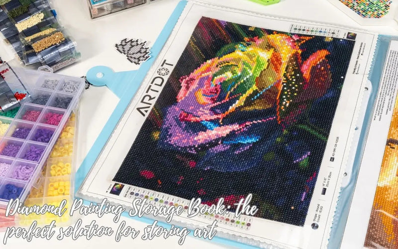 Diamond painting opbergmap