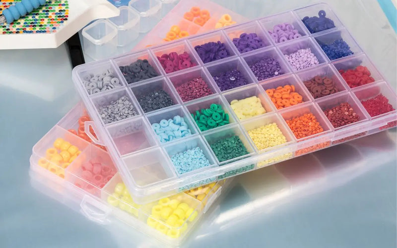 Que faire de toutes les perles de broderie diamant en trop ?