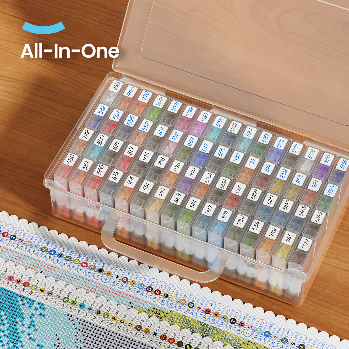 64 Grids Diamond Painting Storage Containers ARTDOT