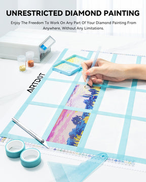 200-Piece Diamond Painting Release Paper Kit - ARTDOT