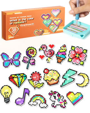 38 Freestyle Diamond Art Stickers Kits - ARTDOT