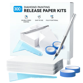 300-Piece Diamond Painting A7 Release Paper Kit ARTDOT