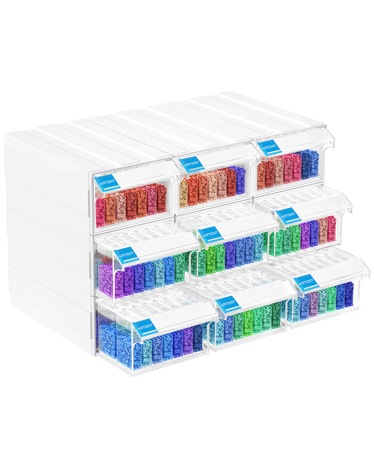 9 Drawers Stackable Diamond Painting Storage - ARTDOT