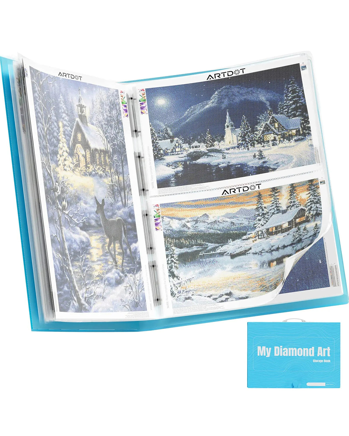 Artdot A1 Size Diamond Painting Storage Book