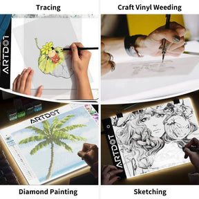 Artdot A2 Size Light Pad for Diamond Art 