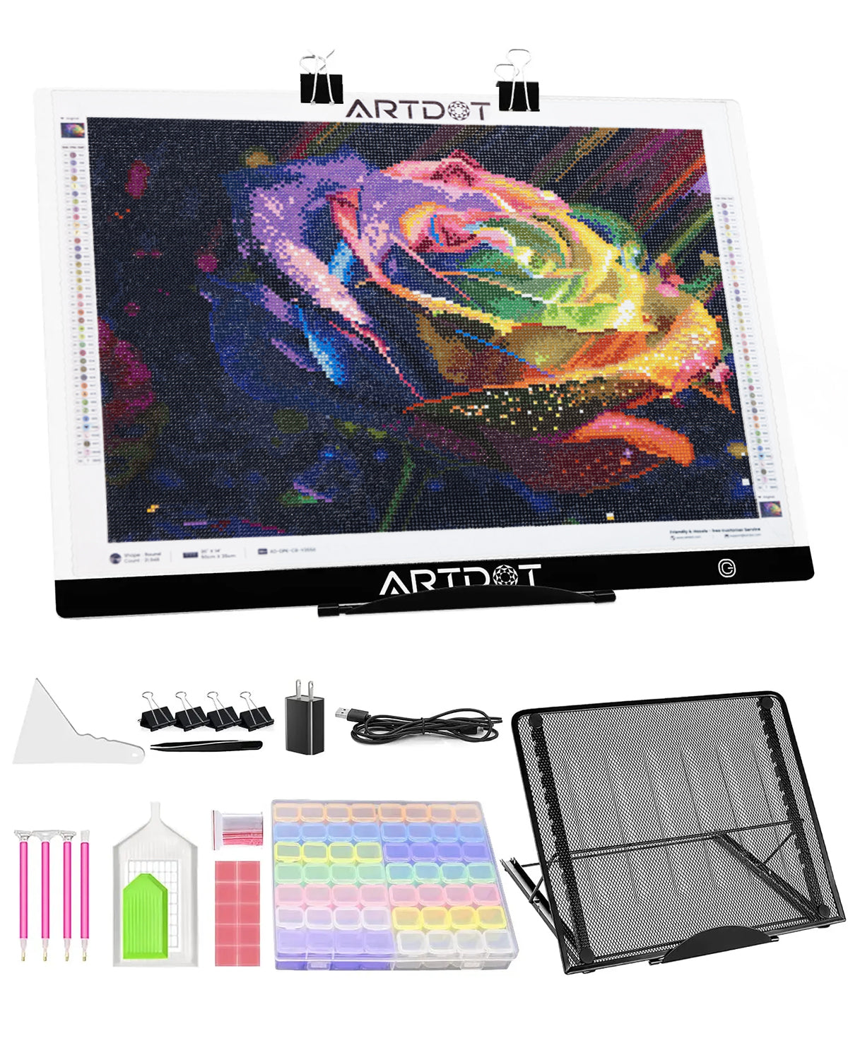 Artdot A2 Size Light Pad for Diamond Art