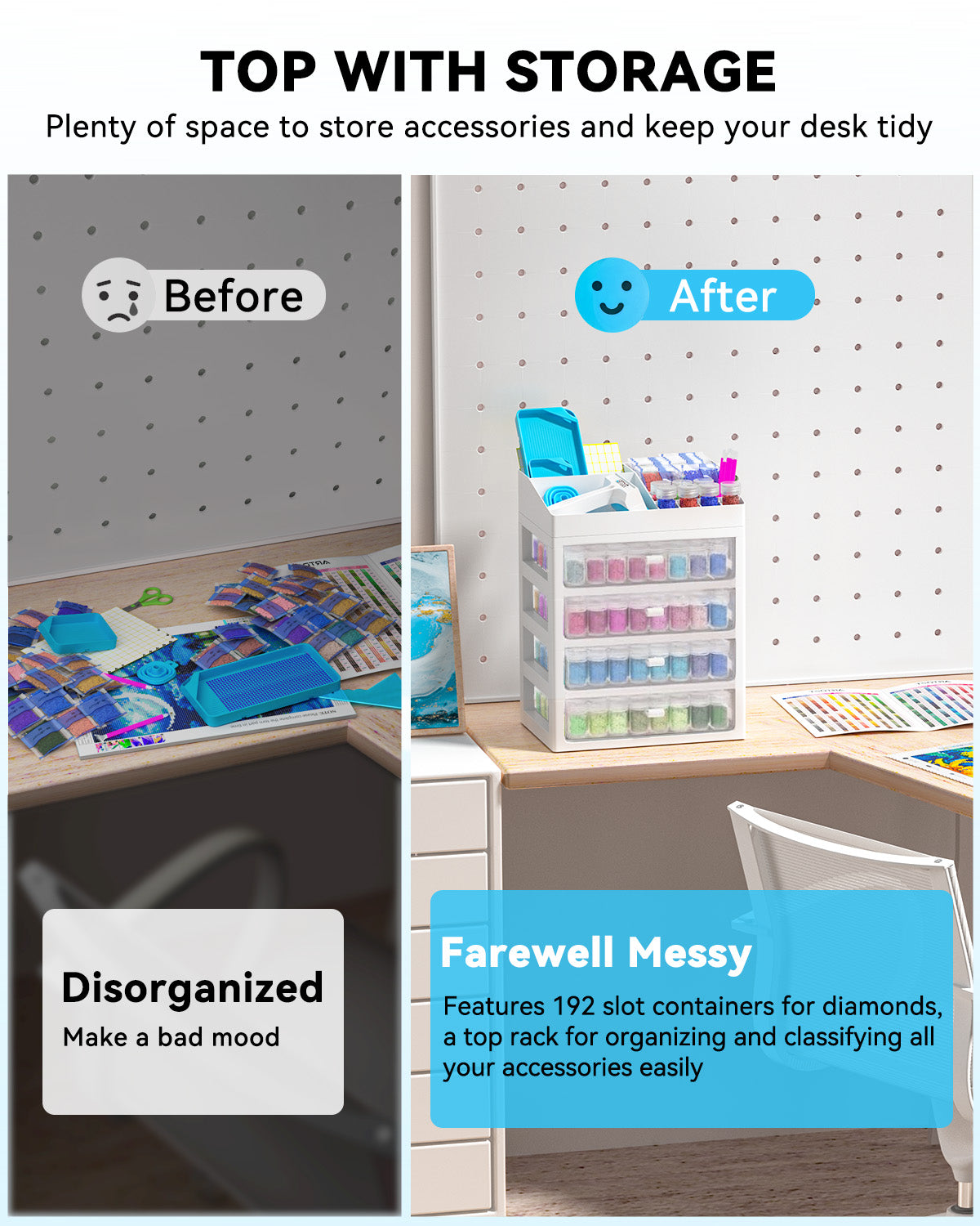 Multi-function Storage Containers for Diamond Painting ARTDOT