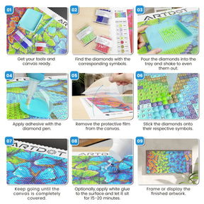 Butterfly Diamond Painting Kits - ARTDOT
