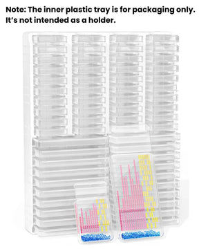 Diamond Painting Storage Trays With Lids, 60Pcs Large+Small Size ARTDOT