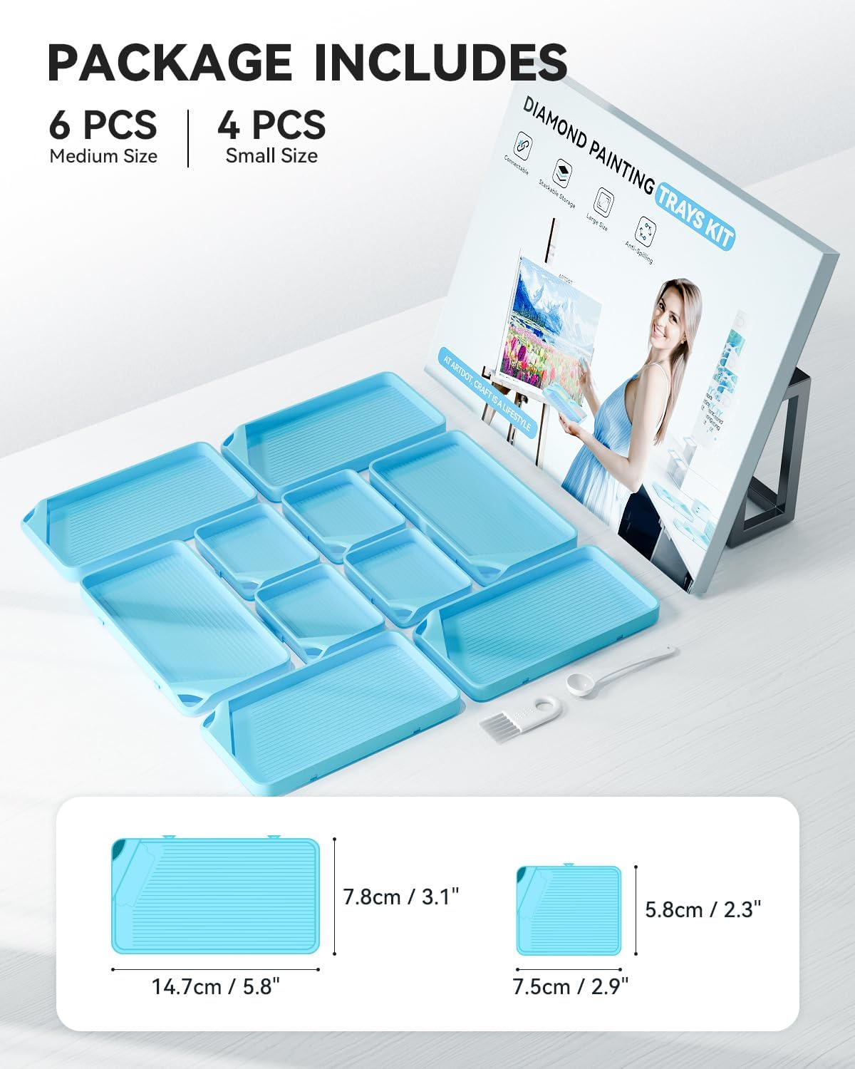 Diamond Painting Trays Kit - ARTDOT