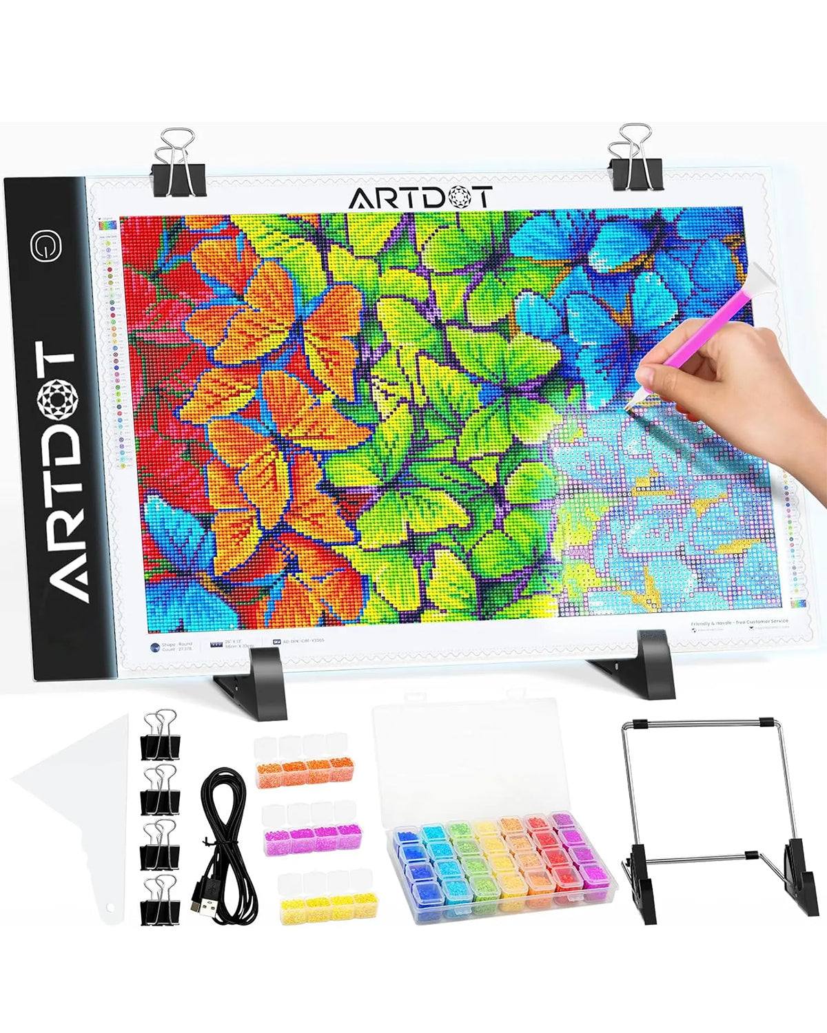 Light Pad for Diamond Painting Artdot