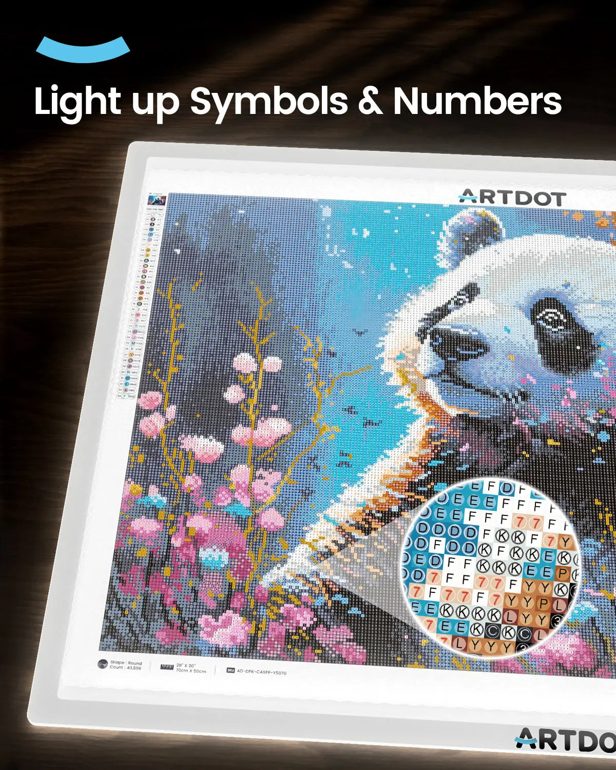 Light Pad for Diamond Painting ARTDOT