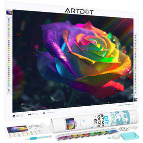 ローズダイヤモンドペインティングキット - ARTDOT