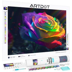 ローズダイヤモンドペインティングキット - ARTDOT