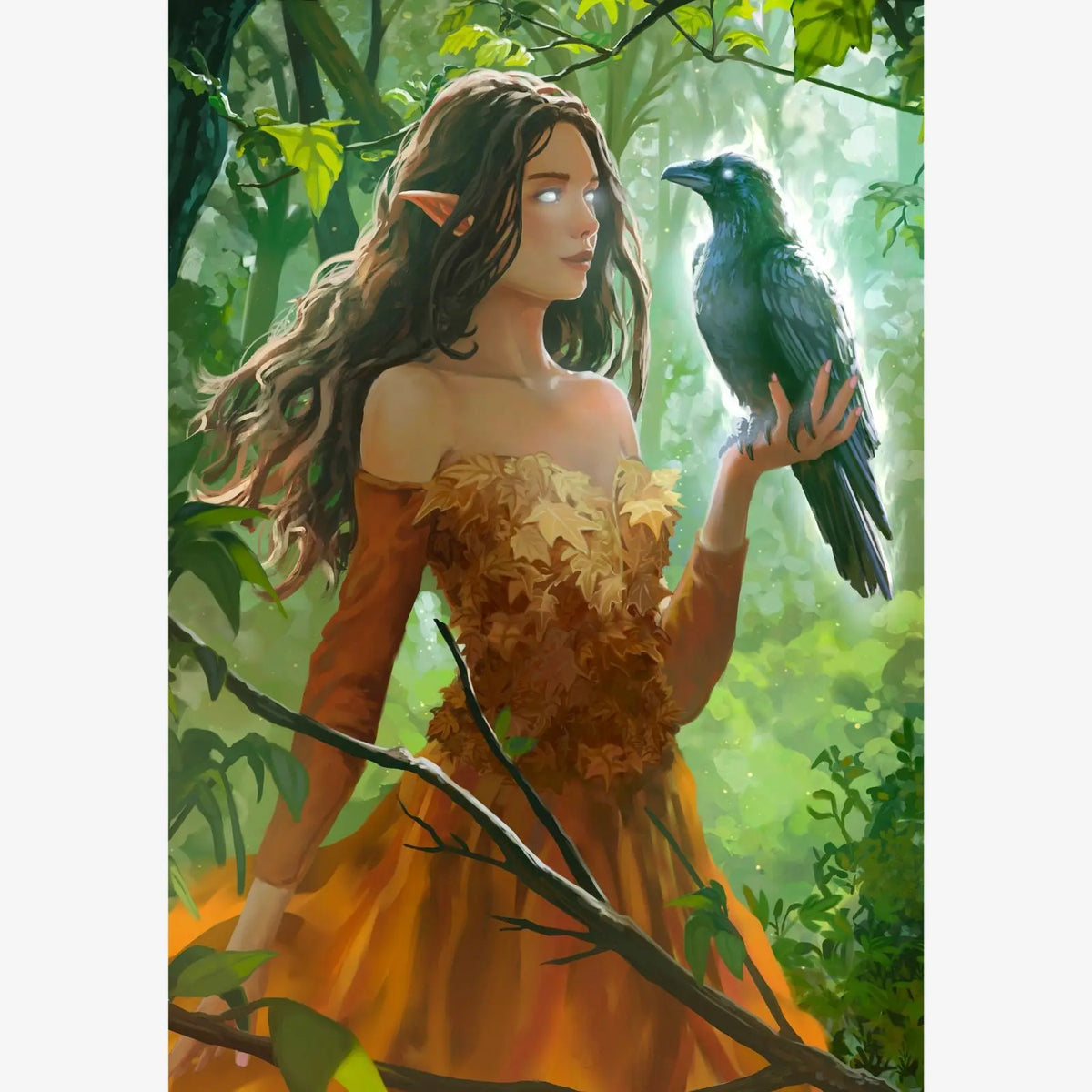 The Seer, Fantastic Animal Large Diamond Painting Kit (Square Drills, 18.7"×27.6") ARTDOT