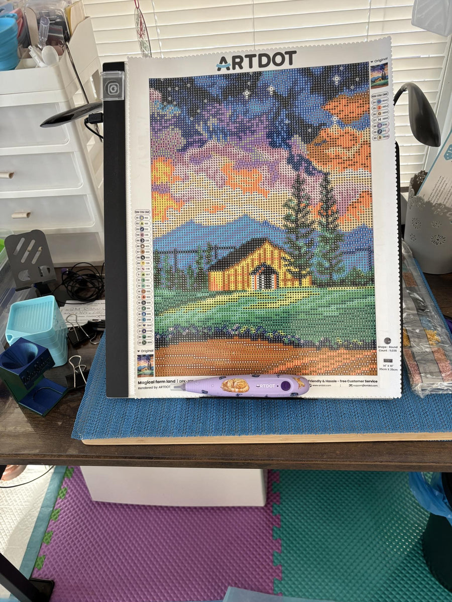 About to start this picture with my new art dot pin for which I just love that pen it’s makes it so easy.
