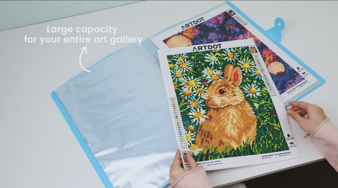 Keep Your Finished Diamond Painting Kits Neat and Protected