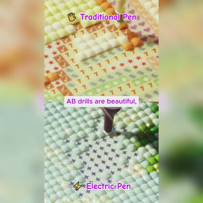 Wireless Electric Diamond Art Vacuum Pen (Purple)