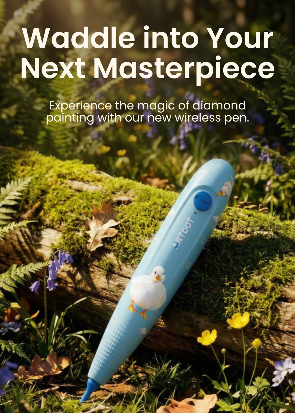 Shop the Newest Ducky Electric Diamond Painting Pen!🫧